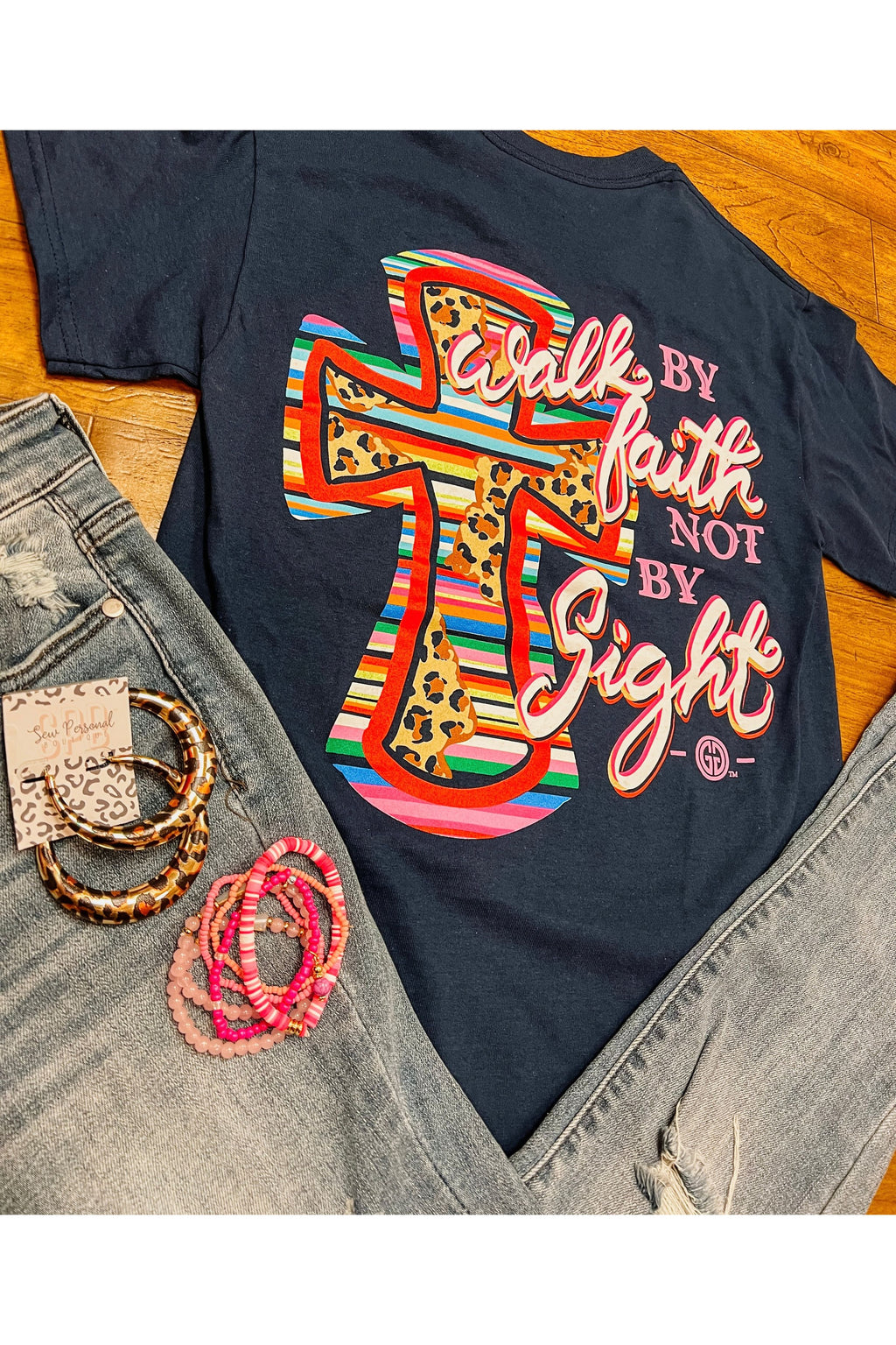 Walk By Faith Graphic Tee