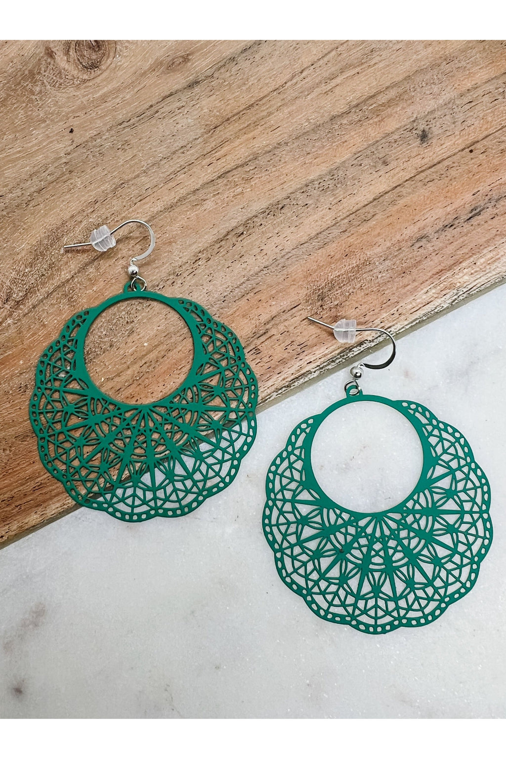 Light Green Earrings