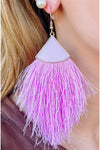 Solid Tassel Earrings