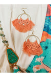 Large Macrame Earrings